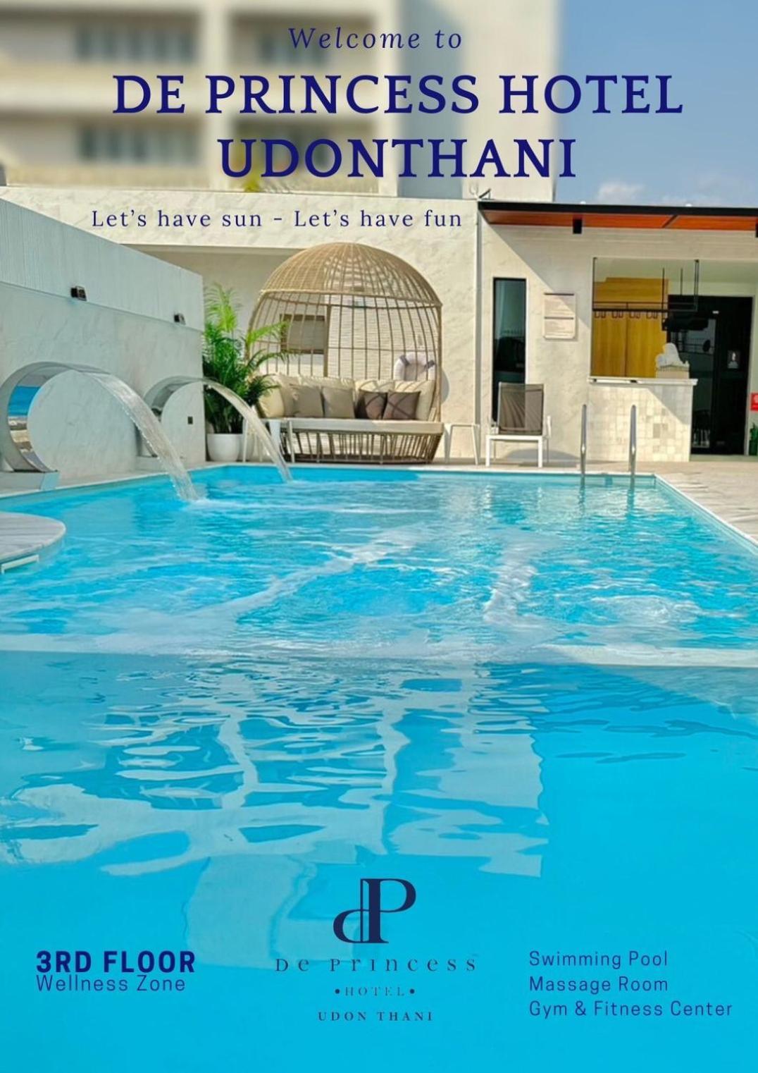 De Princess Hotel Udonthani Kültér fotó